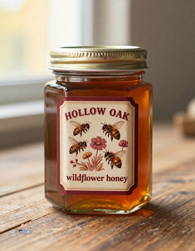 Food label designed in labelmaker.si