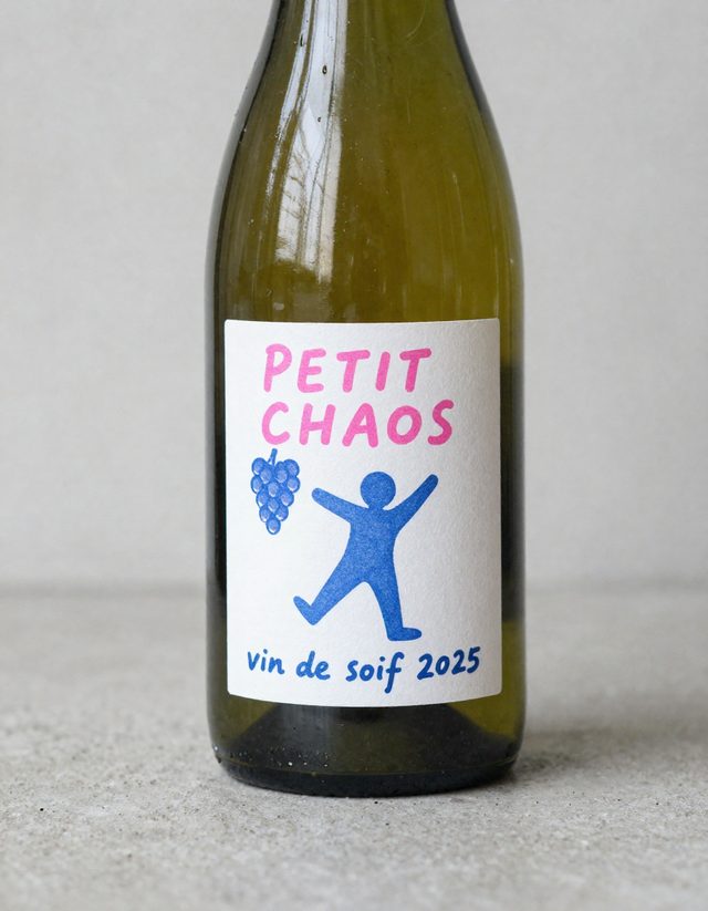 Wine label designed in labelmaker.si